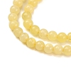 Natural Lemon Jade Bead Strands G-A130-2mm-M02-4