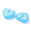 Baking Paint Glass Enamel Beads LAMP-D303-07A-2