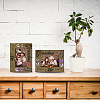 Rectangle Wood Photo Frames AJEW-WH20021-025-5