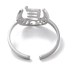 304 Stainless Steel Constellation Rings for Women RJEW-U024-01P-09-3