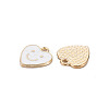 Alloy Enamel Charms ENAM-T016-12E-RS-3