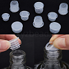 Gorgecraft 50Pcs 5 Styles Plastic Bottle Stoppers KY-GF0001-42D-4