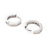 202 Stainless Steel Hoop Earrings EJEW-C076-06B-P-2