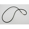 Rubber Cord with Brass Findings X-NFS164-3-2
