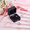 Imitation Leather Wedding Ring Gift Storage Boxes CON-WH0086-154B-5