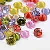 Cubic Zirconia Cabochons ZIRC-M002-7mm-3A-1