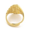 Hollow Brass Adjustable Rings RJEW-P127-06G-3