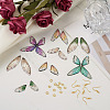 DIY Butterfly Dangle Earring Making Kits DIY-PJ0001-34-14
