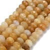 Natural Topaz Jade Beads Strands G-Z111-A06-01-3