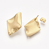 304 Stainless Steel Stud Earring Findings X-STAS-S079-56A-1