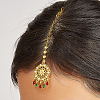 Brass Hair Bobby Pins Indian Forehead Chains DW5052-5-1