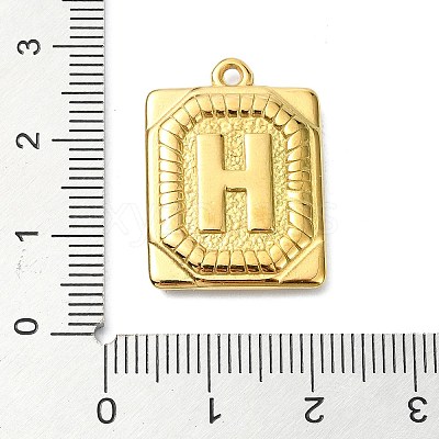Ion Plating(IP) 304 Stainless Steel Pendants STAS-U033-01G-H-1