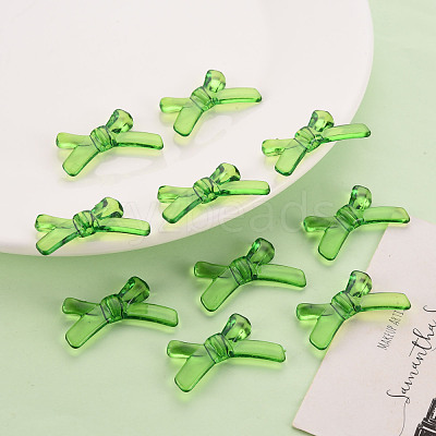 Transparent Acrylic Beads TACR-S154-55B-925-1