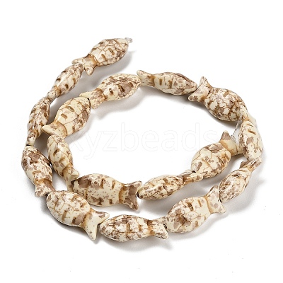 Synthetic Turquoise Beads Strands TURQ-F019-01H-1