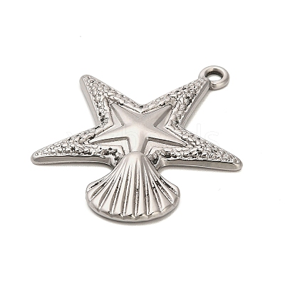 304 Stainless Steel Pendants STAS-P417-04A-P-1
