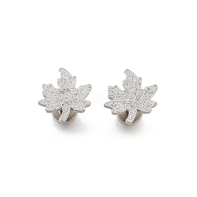 304 Stainless Steel Stud Earrings EJEW-H161-01P-H-1