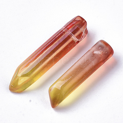 Two Tone Glass Beads GLAA-S167-13B-1