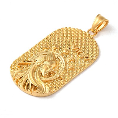 316L Surgical Stainless Steel Big Pendants STAS-B059-01G-08-1