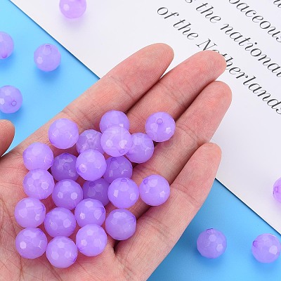 Imitation Jelly Acrylic Beads MACR-S373-97B-E04-1