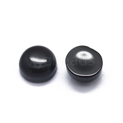 Natural Obsidian Cabochons X-G-O175-23-12-1
