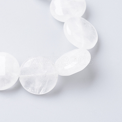Natural Quartz Crystal Bead Strands X-G-R405-16mm-04-1