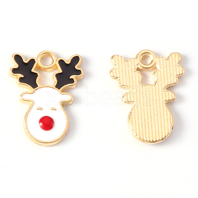 Alloy Enamel Pendants X-ENAM-S121-013A-1