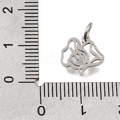 304 Stainless Steel Charms SA-CBA4CE0-01P-D-1
