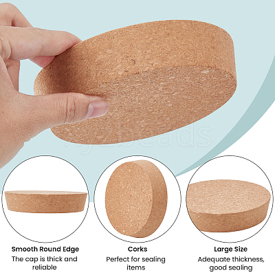 Cork Bottle Stoppers AJEW-WH20070-207E-1