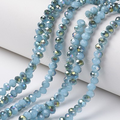 Electroplate Glass Beads Strands LS-EGLA-A034-J6mm-S03-1