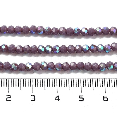 Opaque Glass Beads Strands EGLA-A035-P3mm-L11-1