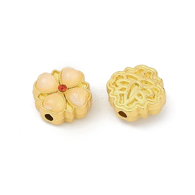 Alloy Resin Rhinestone Beads PALLOY-D369-20MG-01-1