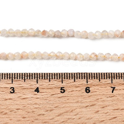 Heated Natural Citrine Beads Strands G-RM241221-B27-1