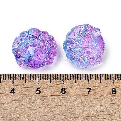 Transparent Glass Beads DGLA-E004-11F-1