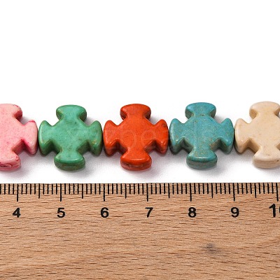 Synthetic Turquoise Beads Strands G-C147-05-1