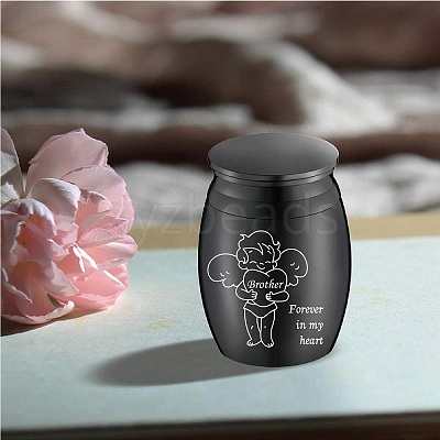 Stainless Steel Cremation Urn AJEW-CN0001-91E-1
