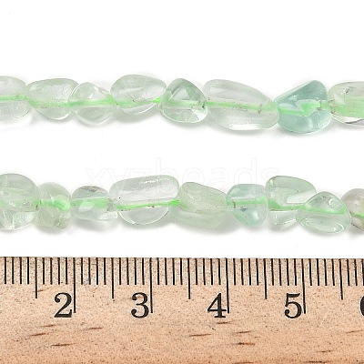 Natural Green Fluorite Beads Strands G-D339-A02-1