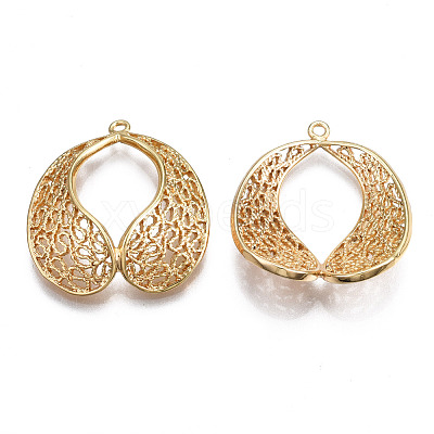 Brass Pendants KK-S356-404-NF-1
