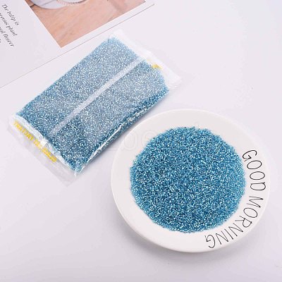 8/0 Glass Bugle Beads SEED-S032-07A-23-1