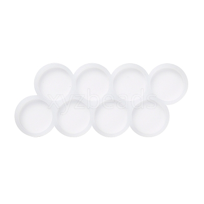 Flat Round DIY Silicone Molds DIY-A053-17A-1