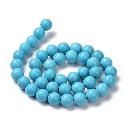Natural Howlite Beads Strands G-C180-15A-1