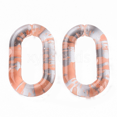 Transparent Acrylic Linking Rings OACR-N009-013B-02-1