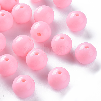 Opaque Acrylic Beads MACR-S370-C16mm-A01-1