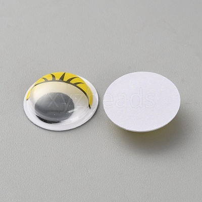 Resin Doll Craft Eye DIY-WH0698-009E-1