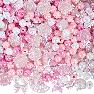 110Pcs DIY Gradient Color Style Jewelry Making Finding Kits KY-SP0001-67E-1