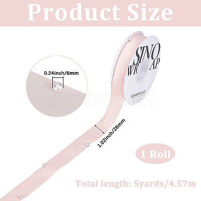 1Roll Polyester Ribbon OCOR-CY0003-09B-1