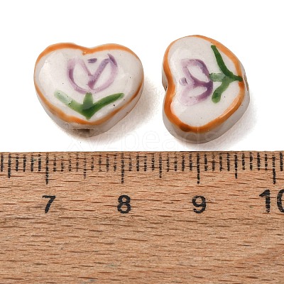 Handmade Porcelain Beads PORC-D011-01B-1