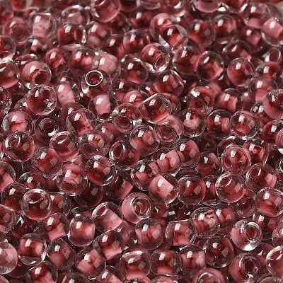 Transparent Glass Round Seed Beads SEED-B001-05A-21-1