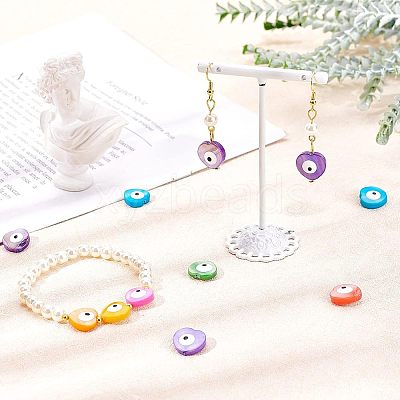 40Pcs Natural Freshwater Shell Beads SHEL-NB0001-34-1