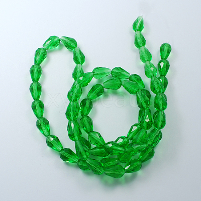 Glass Beads Strands X-GLAA-R024-15x10mm-6-1