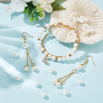 Shell Pearl Beads Strands SHEL-WH0001-009A-1